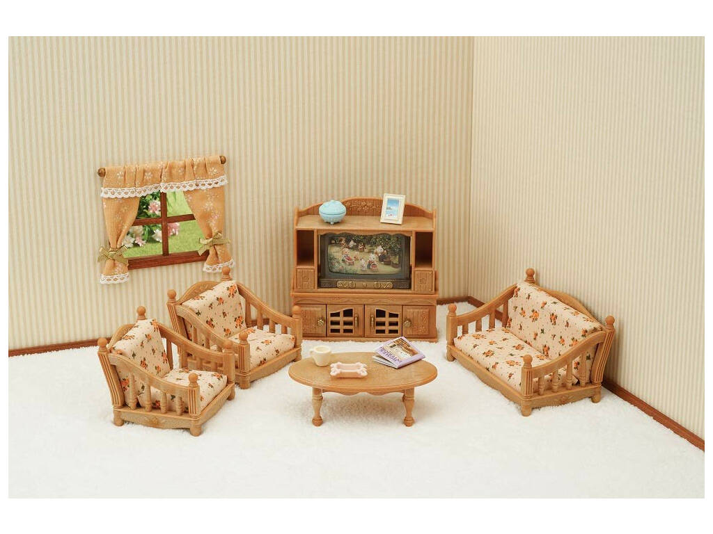 Sylvanian Families Wohnzimmer-Set Epoch Traumwiesen 5339