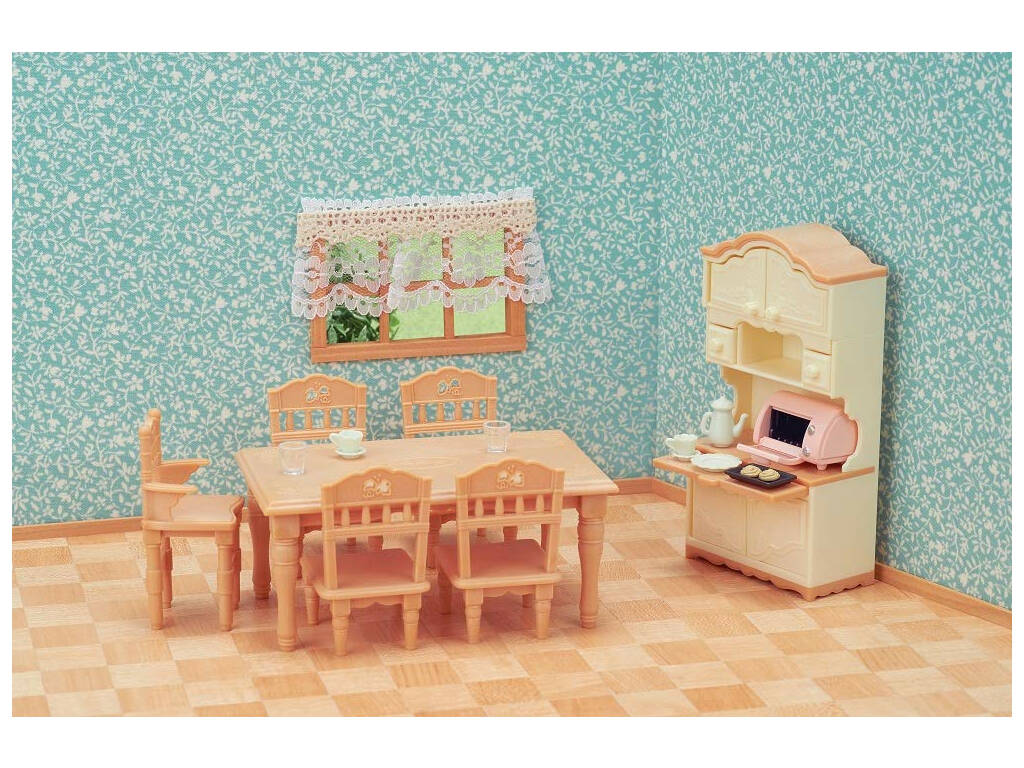 Sylvanian Families Set Salle à Manger Epoch Para Imaginar 5340