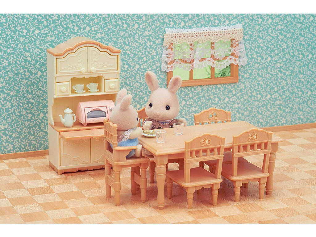 Sylvanian Families Set Salle à Manger Epoch Para Imaginar 5340