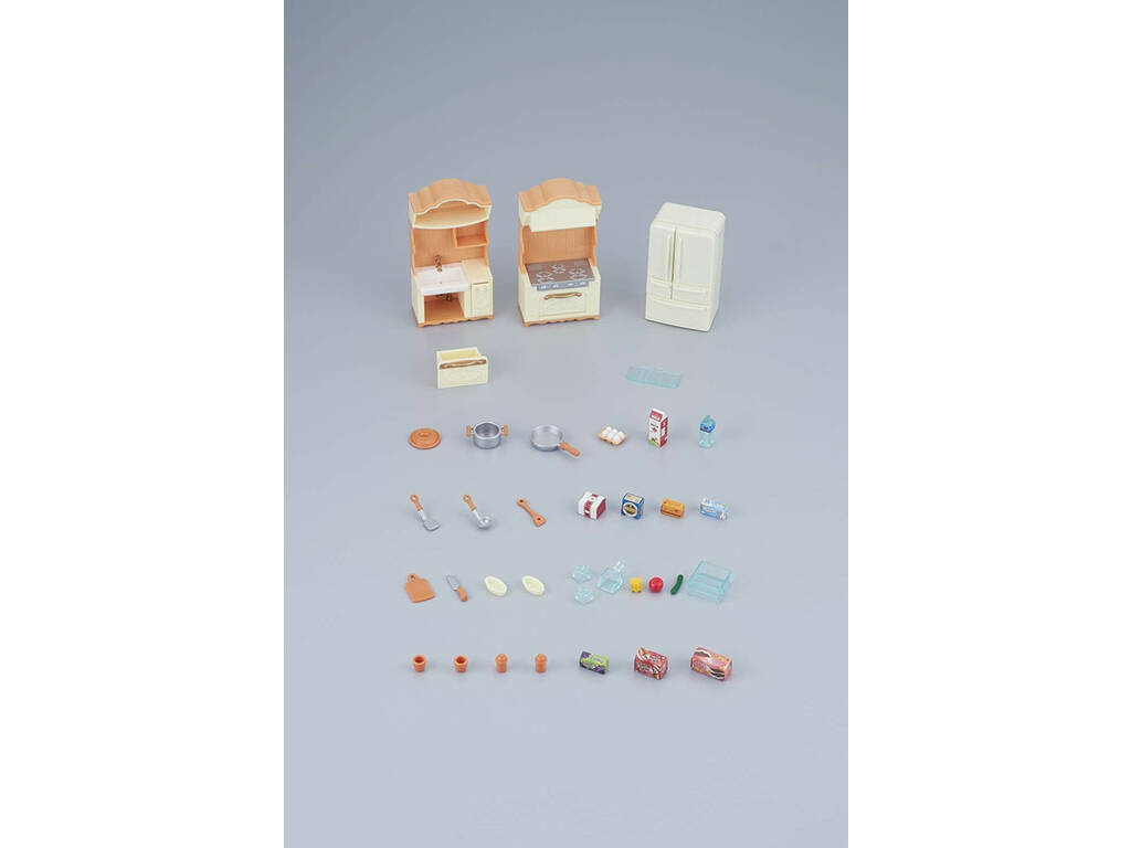 Sylvanian Families Set Cozinha Epoch Para Imaginar 5341