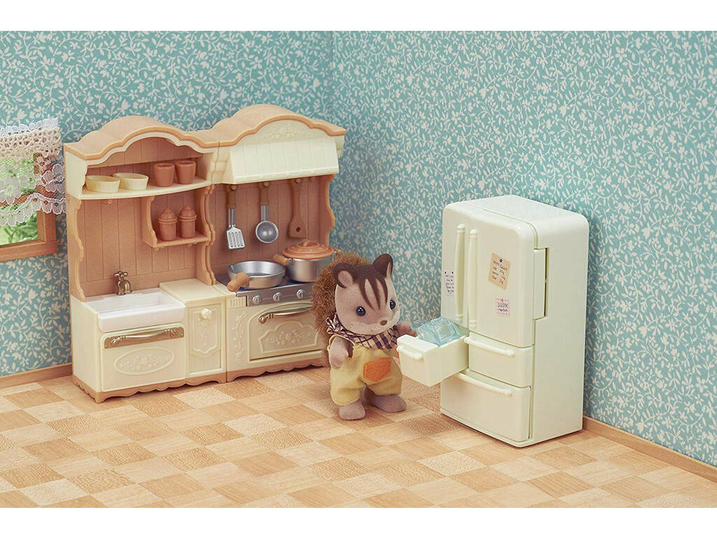 Sylvanian Families Set Cozinha Epoch Para Imaginar 5341