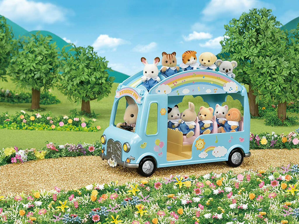 Sylvanian Families Bus de la Crèche Epoch Para Imaginar 5317