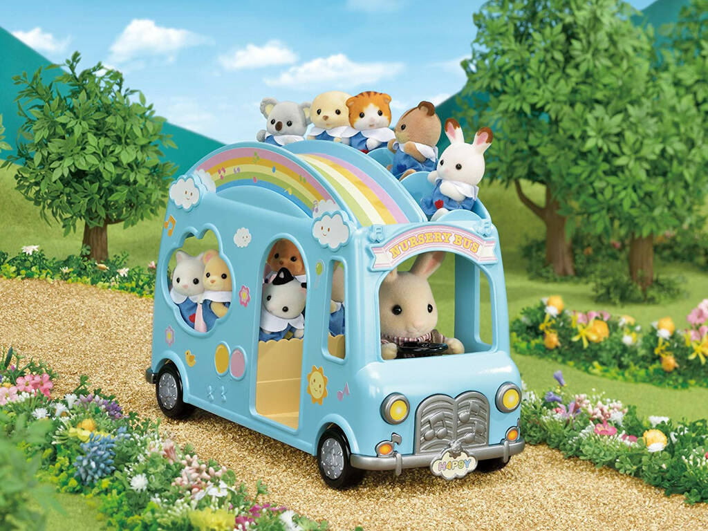 Sylvanian Families Bus de la Crèche Epoch Para Imaginar 5317