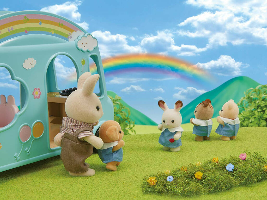 Sylvanian Families Bus de la Crèche Epoch Para Imaginar 5317