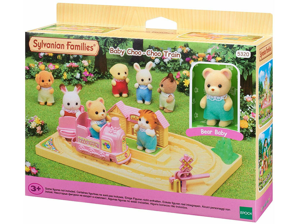 Sylvanian Families Treno Choo-Choo Bambini Epoch Per Immaginare 5320