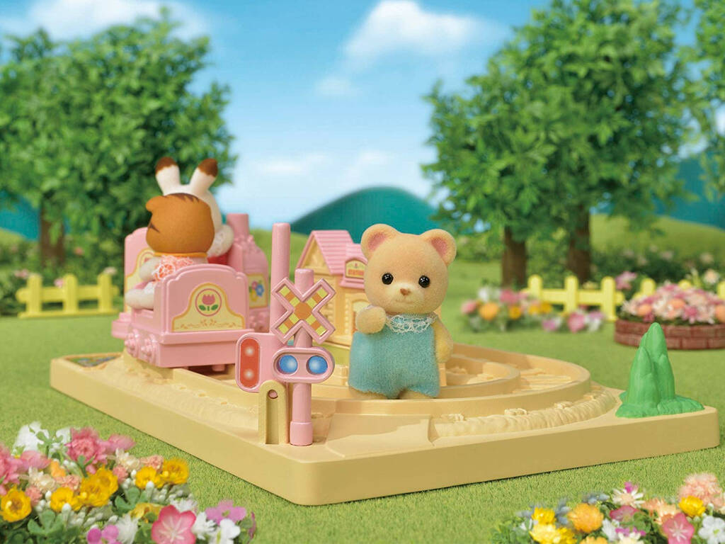 Sylvanian Families Treno Choo-Choo Bambini Epoch Per Immaginare 5320
