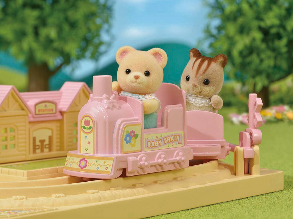 Sylvanian Families Treno Choo-Choo Bambini Epoch Per Immaginare 5320