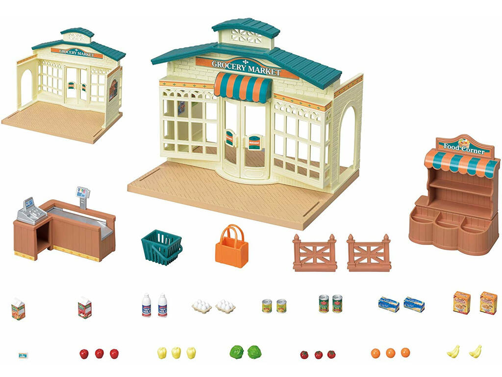 Sylvanian Families Supermarché Epoch Para Imaginar 5315