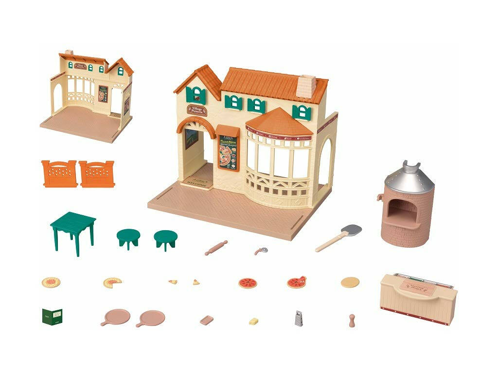 Sylvanian Families Pizzeria Epoch Para Imaginar 5324