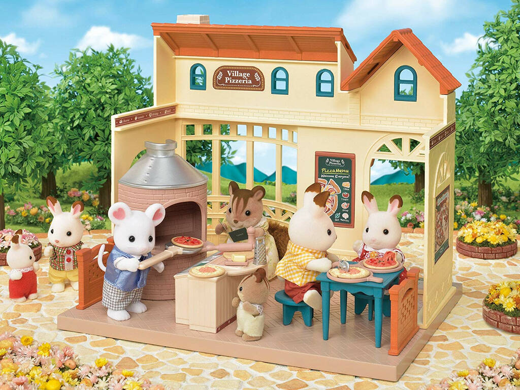 Sylvanian Families Pizzeria Epoch Para Imaginar 5324