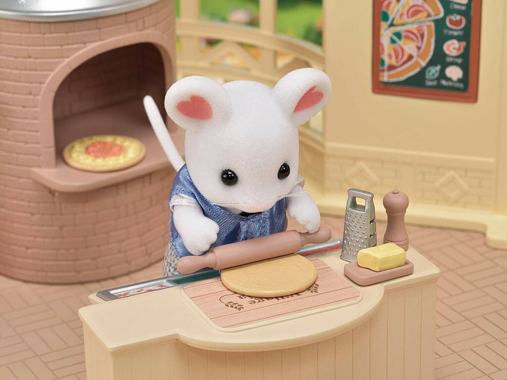 Sylvanian Families Pizzeria Epoch Para Imaginar 5324