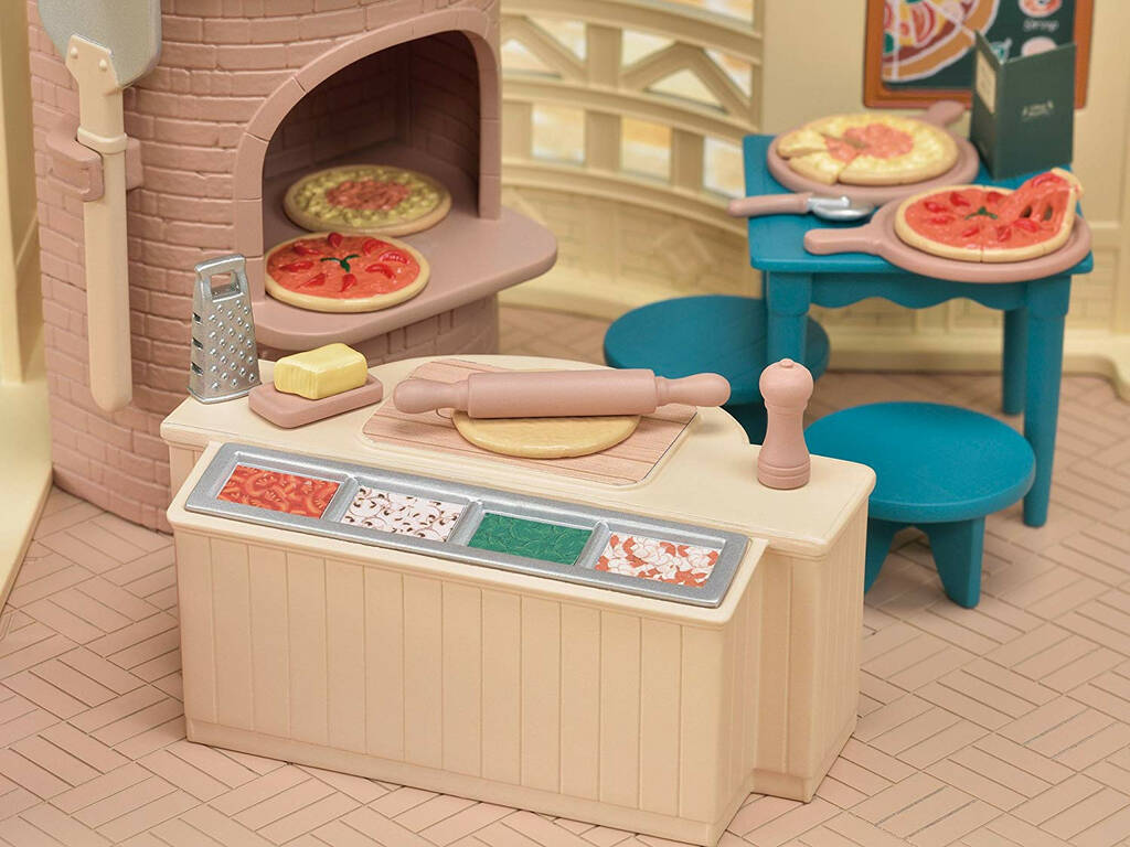 Sylvanian Families Pizzeria Epoch Para Imaginar 5324
