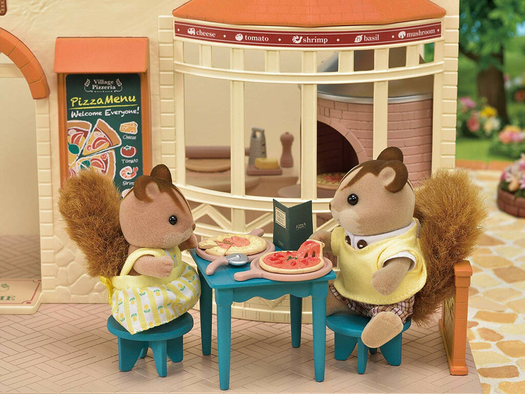 Sylvanian Families Pizzeria Epoch Para Imaginar 5324