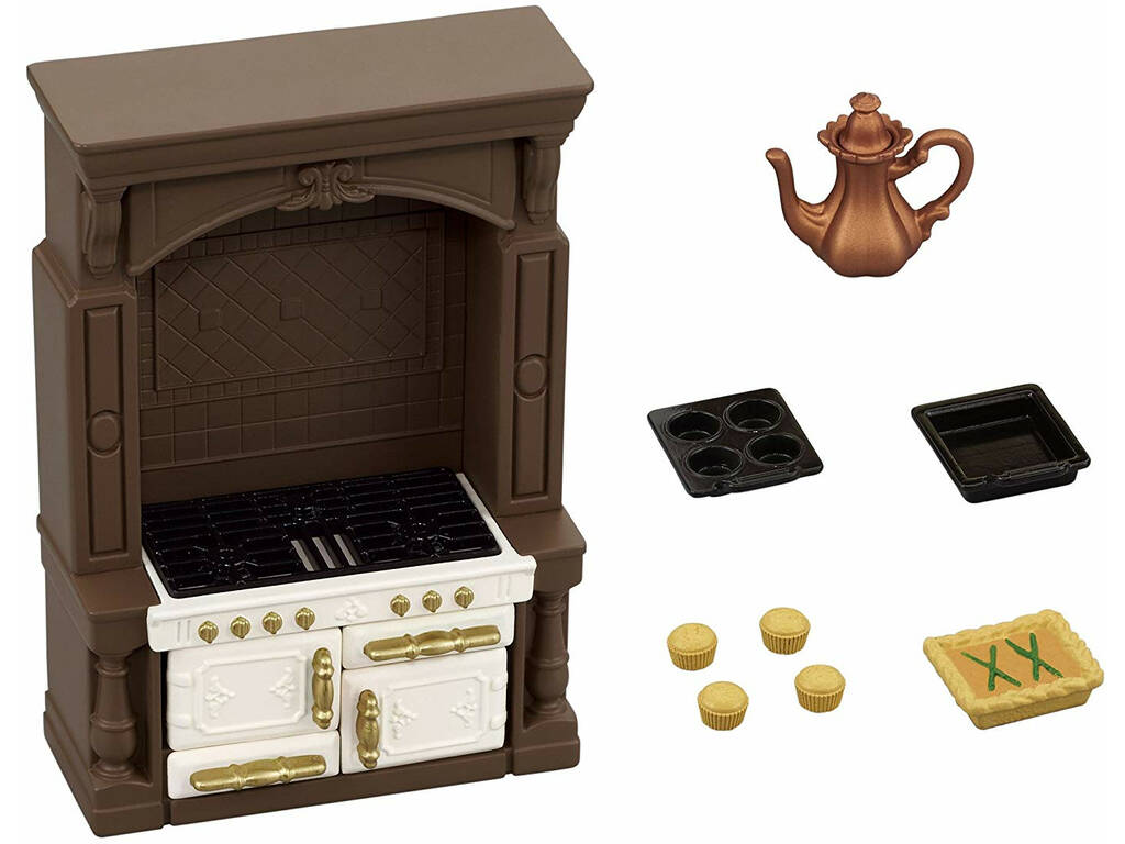 Sylvanian Families Town Kit Cuisine Gastronomique Epoch Para Imaginar 5367