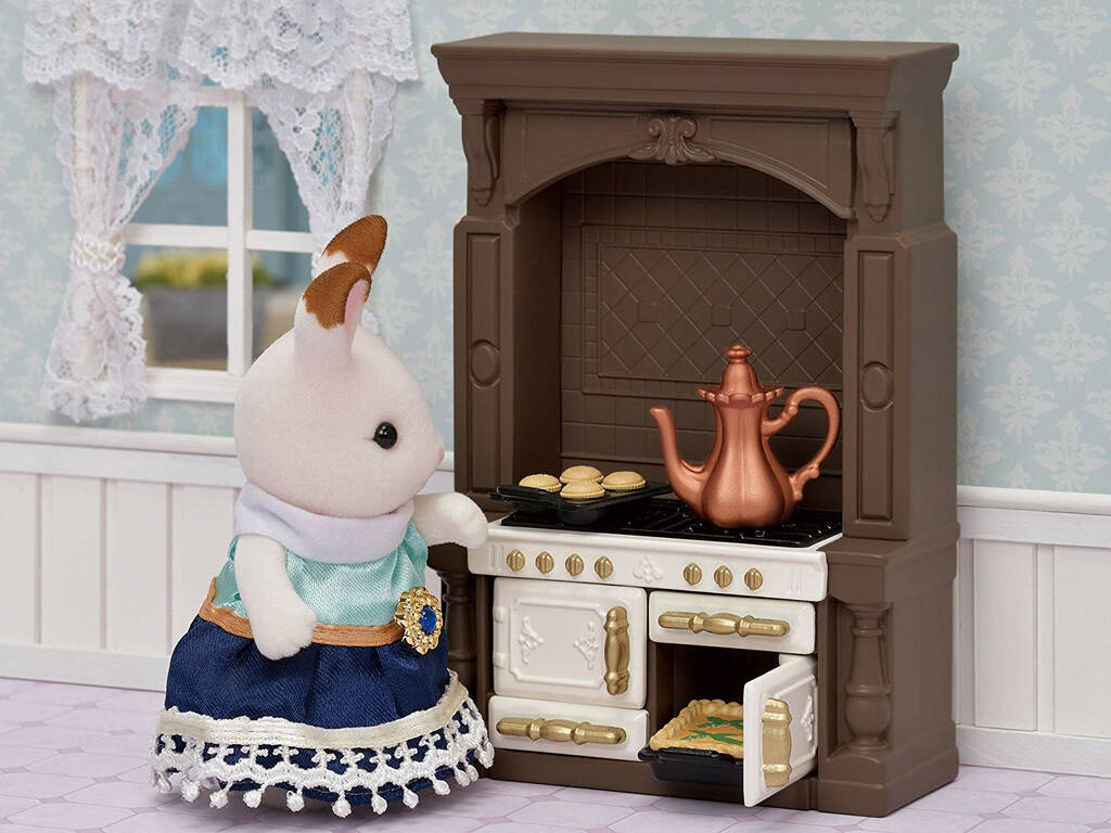 Sylvanian Families Town Kit Cuisine Gastronomique Epoch Para Imaginar 5367