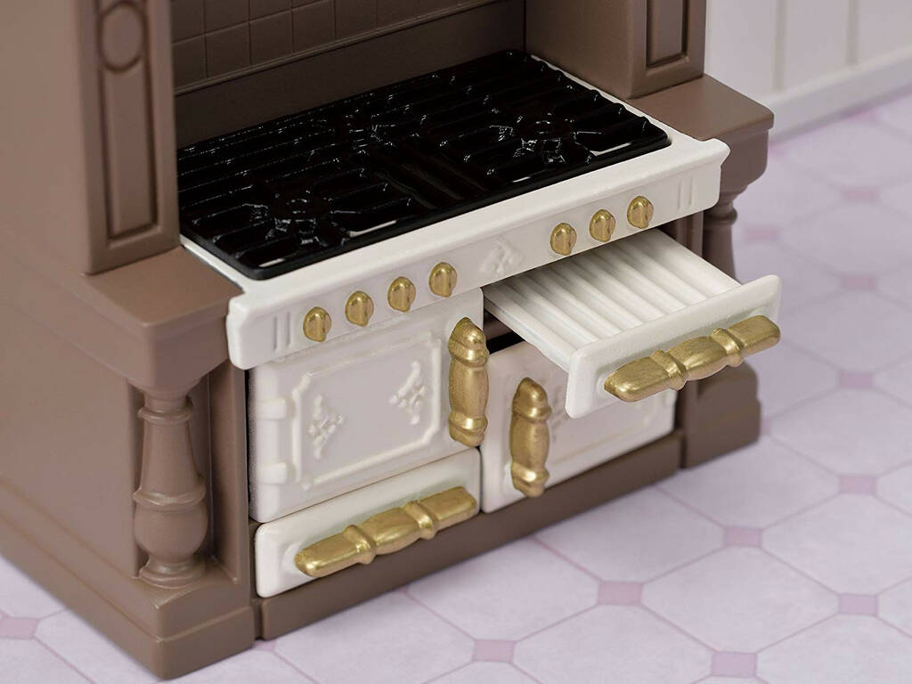 Sylvanian Families Town Kit Cuisine Gastronomique Epoch Para Imaginar 5367