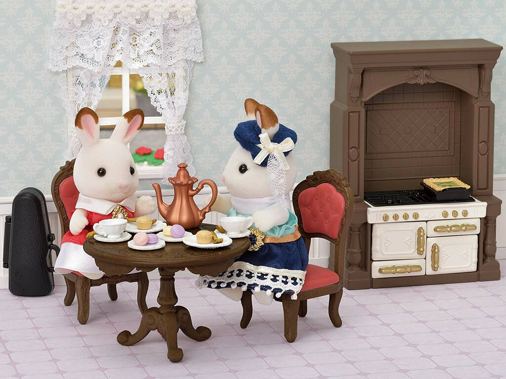 Sylvanian Families Town Kit Cuisine Gastronomique Epoch Para Imaginar 5367