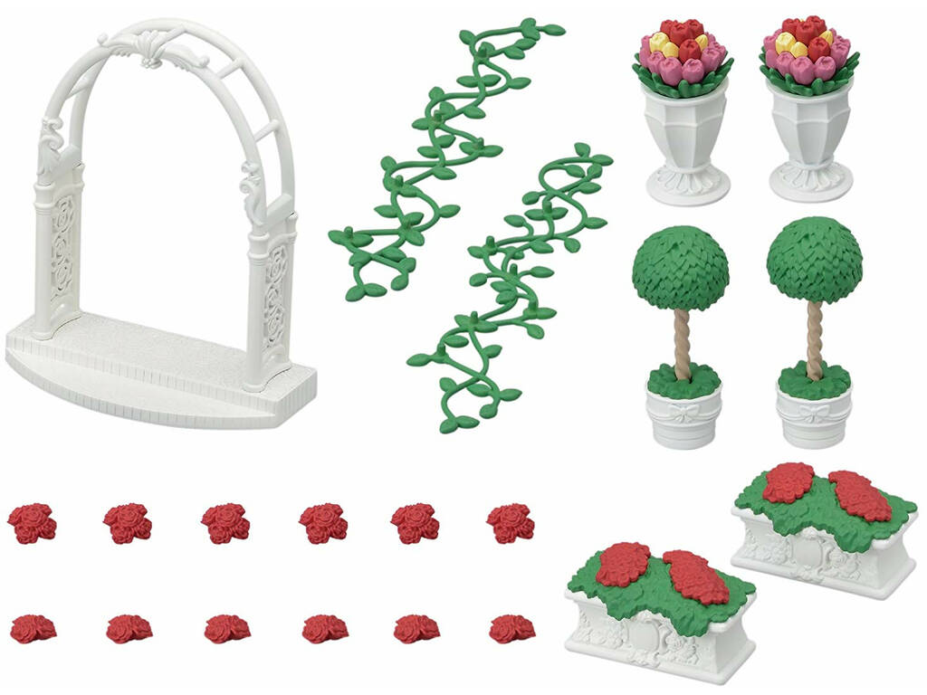 Sylvanian Families Town Set Fiori da Giardino Epoch Per Imaginnare 5361