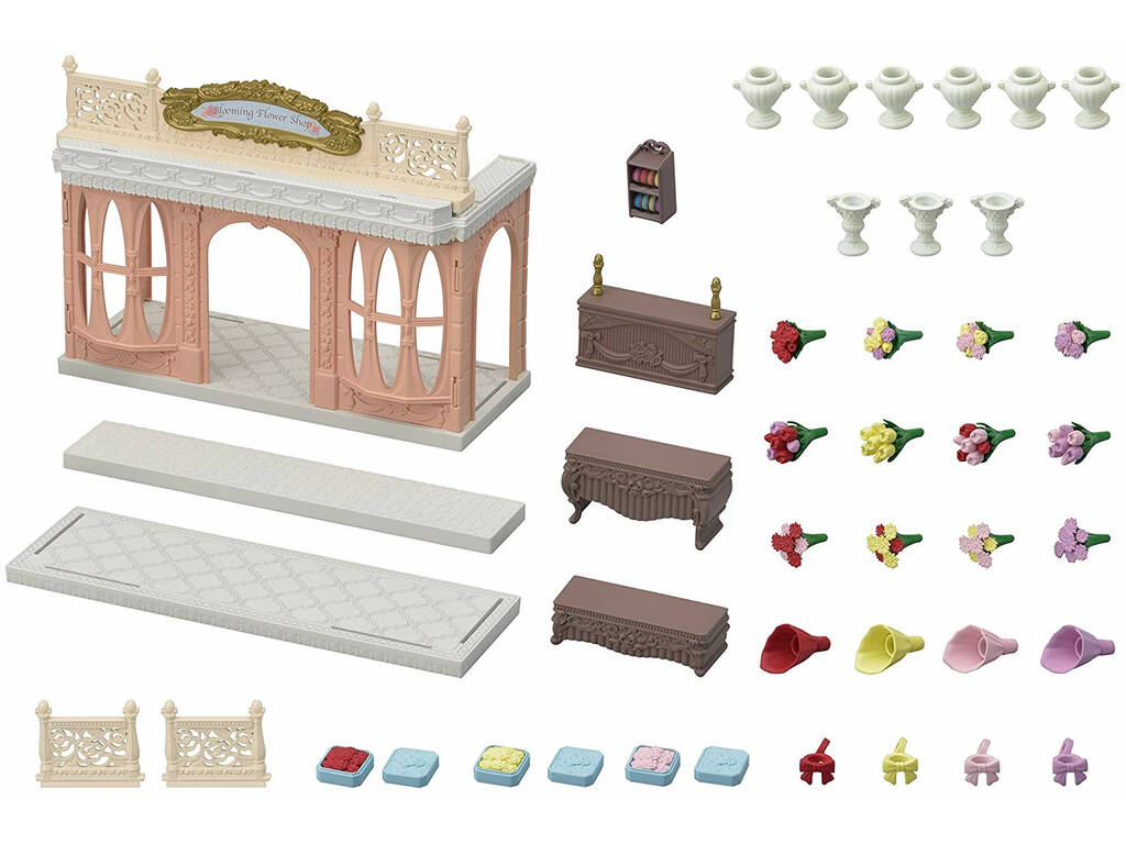 Sylvanian Town Series Floristería Epoch Para Imaginar 5360