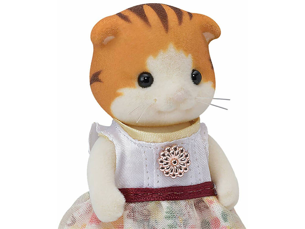 Sylvanian Families Town Set Miranda Gato Maple Epoch Para Imaginar 5363
