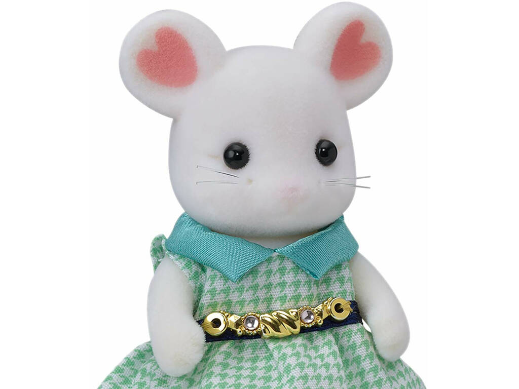 Sylvanian Families Town Set Stephanie Topolina Marshmallow Epoch Per Immaginare 5364
