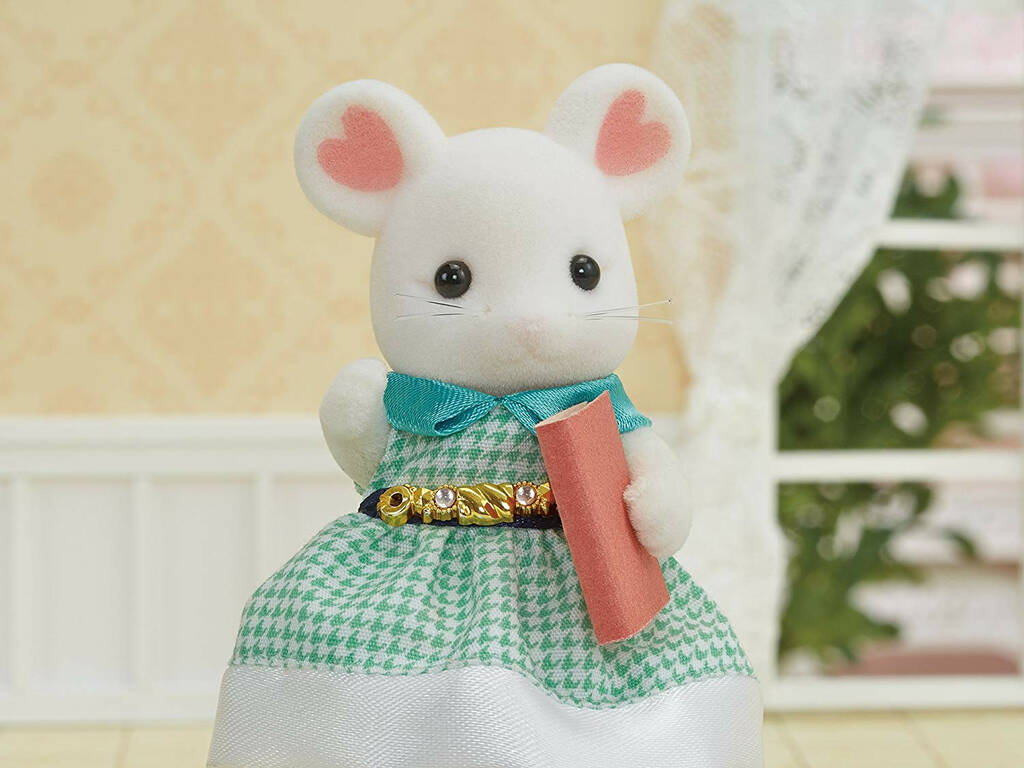 Sylvanian Families Town Set Stephanie Topolina Marshmallow Epoch Per Immaginare 5364