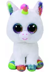 Peluche Unicórnio Branco 23 cm. Pixy TY 37157TY