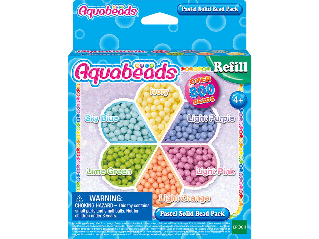 Aquabeads Pack Contas Pastel Epoch Para a Imaginação 31360