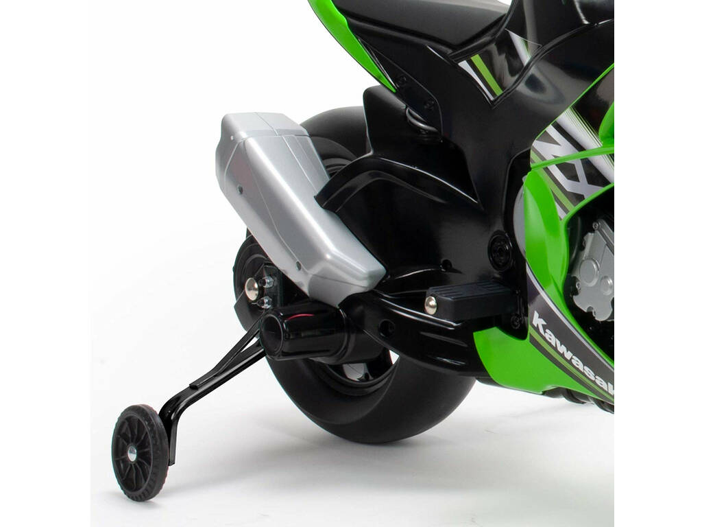 Moto Batería Kawasaki ZX10 Ninja 12V. con Luces y Sonidos Injusa 6495