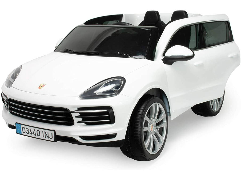 Auto Batteria Porsche Cayenne S 12 v. Radiocomandata 2 Posti Injusa 719