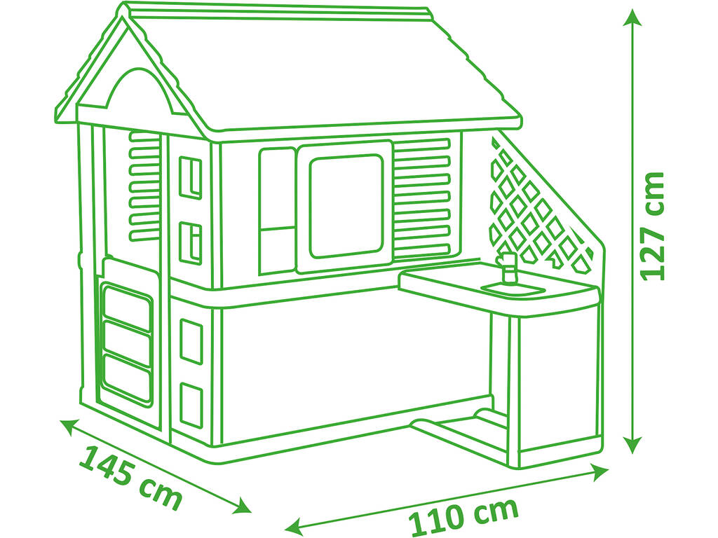 Casa Nature Con Cucina Smoby 810713