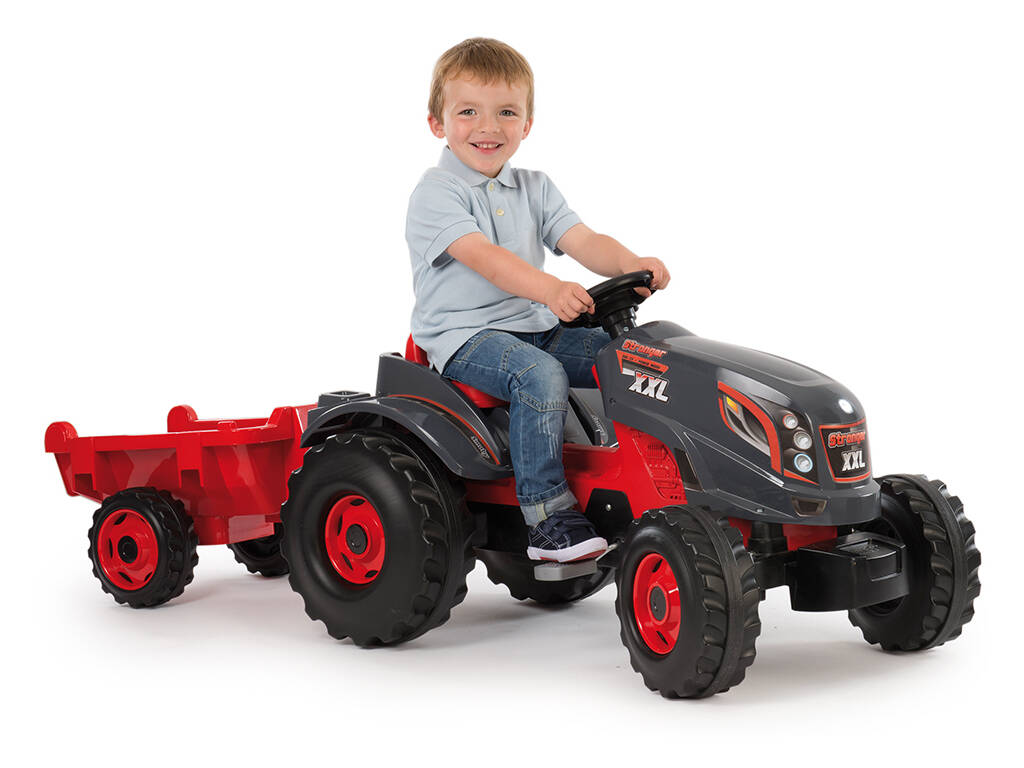 Trattore Stronger XXL con Rimorchio Smoby 710200