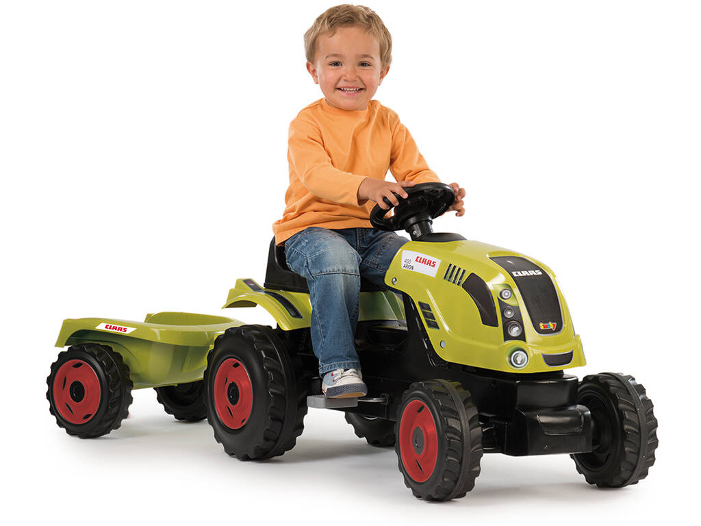 Trattore Class Farmer XL con Rimorchio Smoby 710114