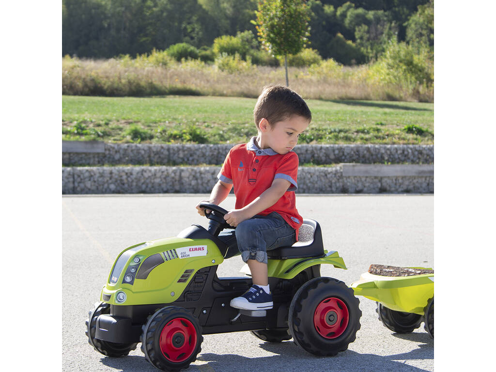Trattore Class Farmer XL con Rimorchio Smoby 710114