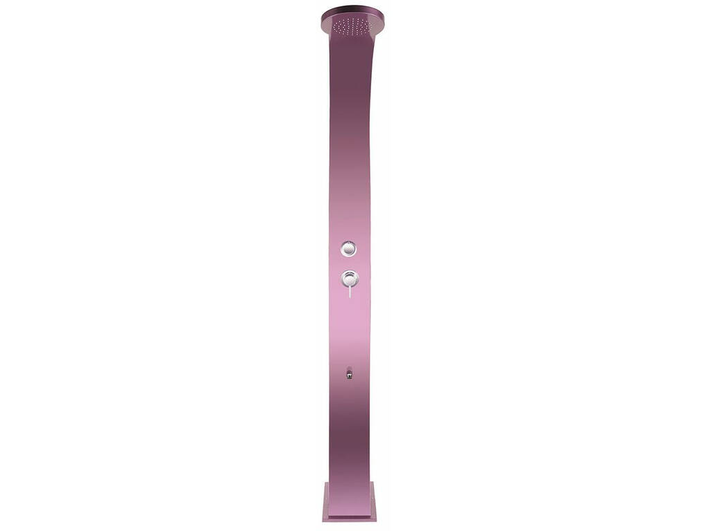 Doccia Alluminio Bellagio Rosa Metallico Poolstar DS-B162RS