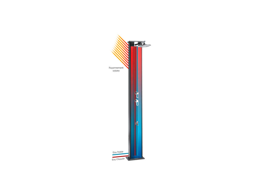 Doccia Ibrida Gris e Marrone Poolstar DS-D463AW