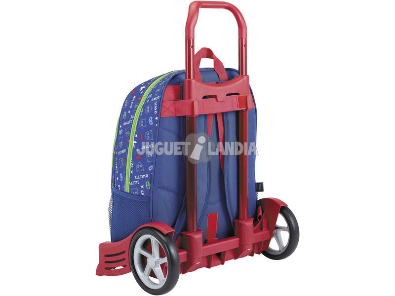 Sac à Dos Avec Chariot Evolution PJ Masks World Safta 611811860