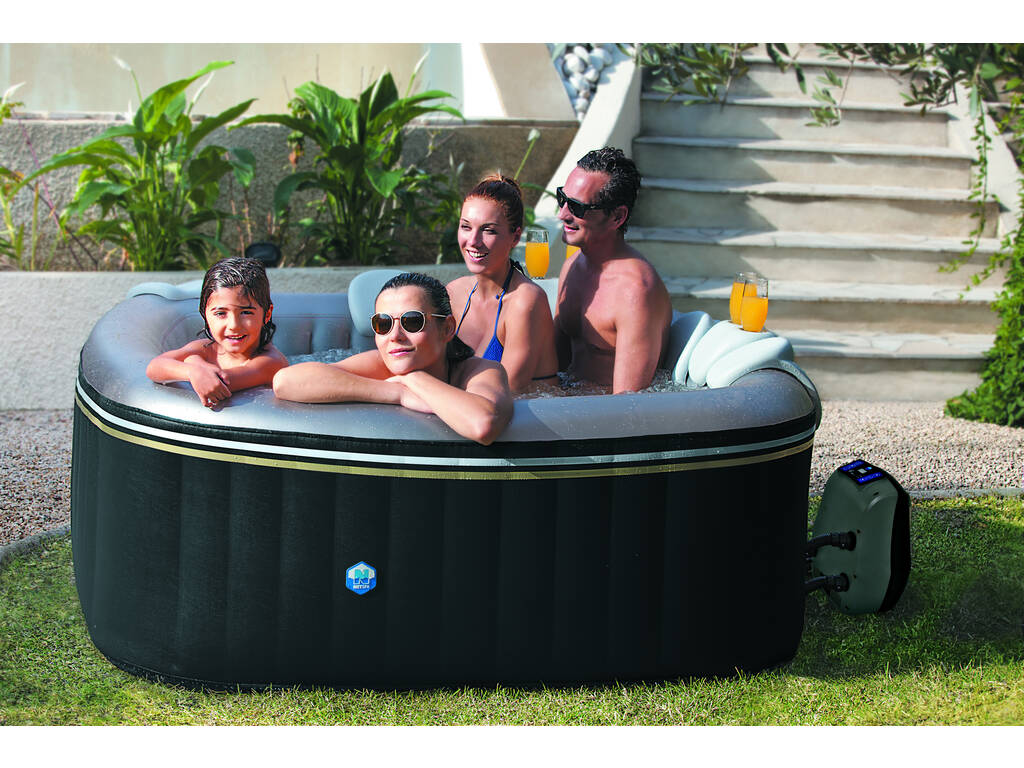 NetSpa Gonfiabile Aspen 4 Posti Poolstar SP-ASP130D