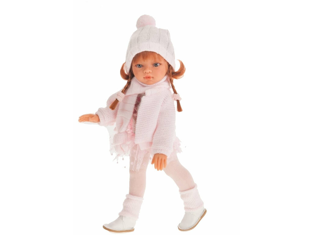 Bambola Emily Treccine 33 cm. Antonio Juan 2585