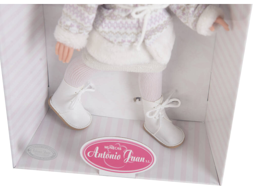 Boneca Emily Inverno Morena 33 cm. Antonio Juan 2592
