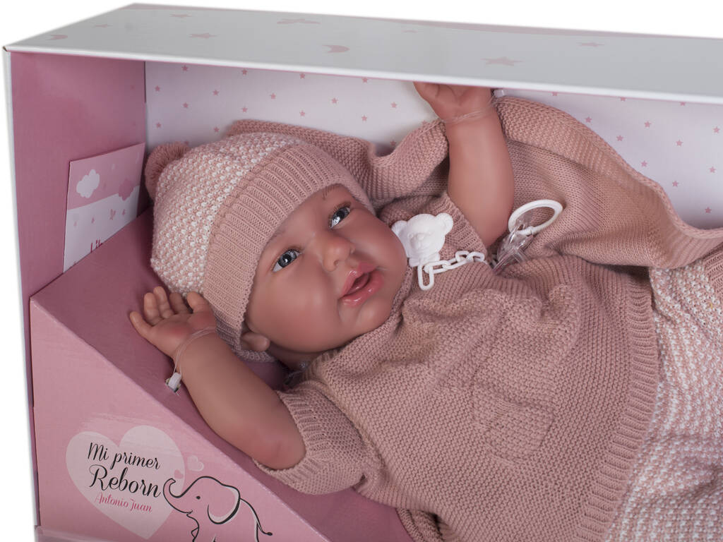 Poupée Mon premier Reborn Daniela Foulard Antonio Juan 8155