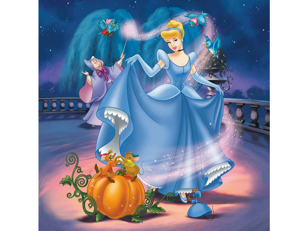 Puzzle Principesse Disney 3x49 Pezzi Ravensburger 9339