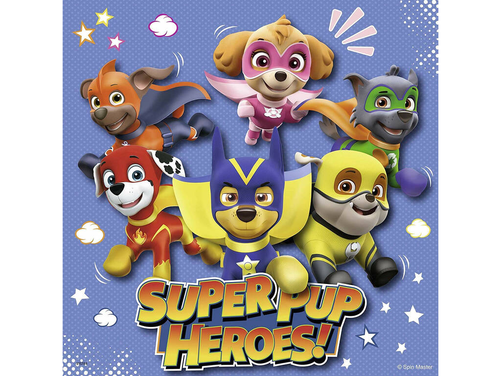 Puzzle Paw Patrol 3x49 Pezzi Ravensburger 8036