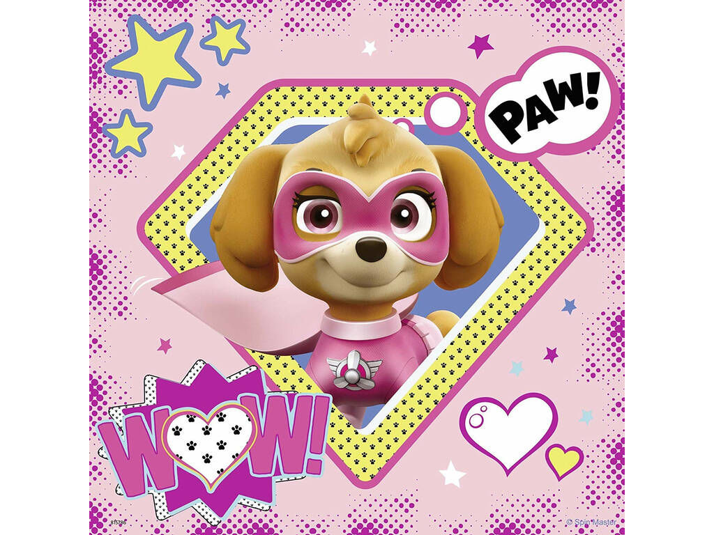 Puzzle Paw Patrol 3x49 Pezzi Ravensburger 8036