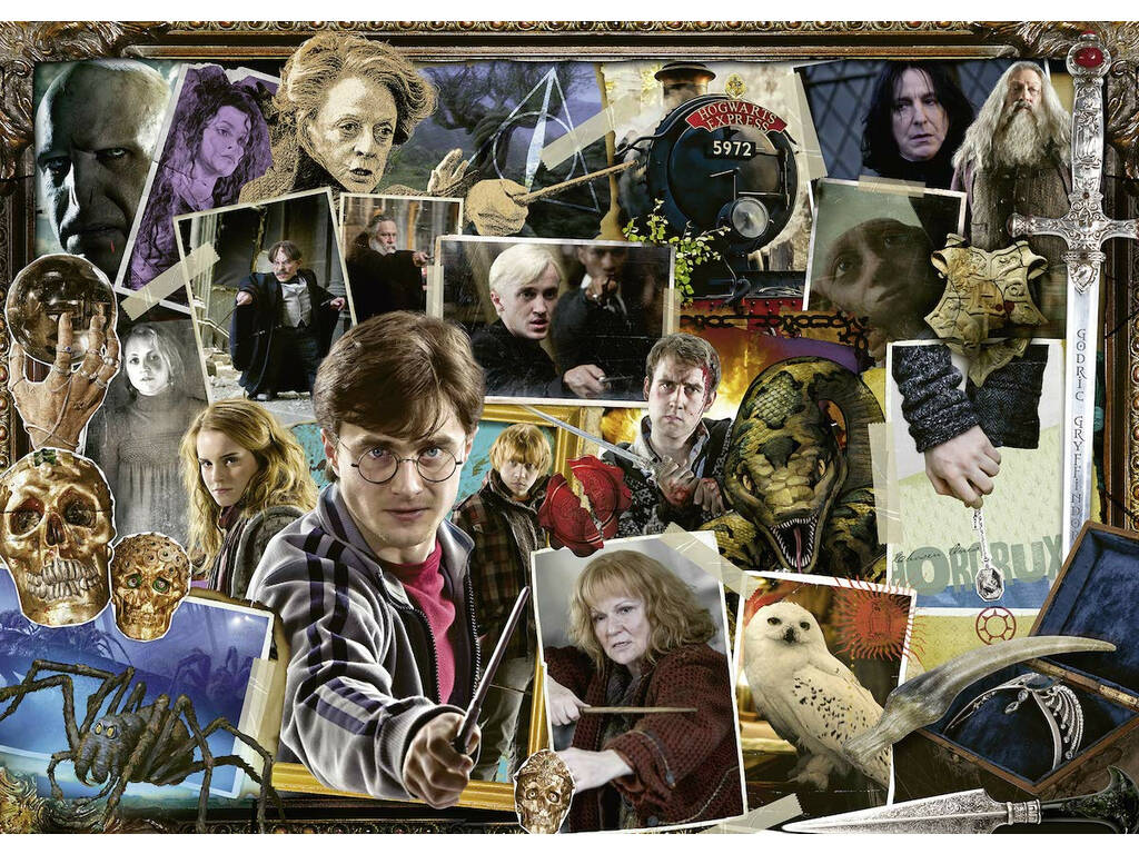 Puzzle Harry Potter vs Voldemort 1000 Pezzi Ravensburger 15170