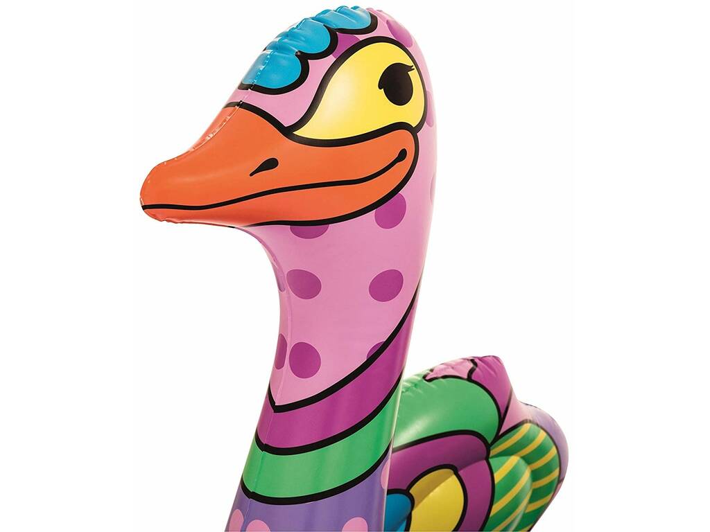 Flotteur d'Autruche avec Poignées Design POP 190x166 cm. Bestway 41117