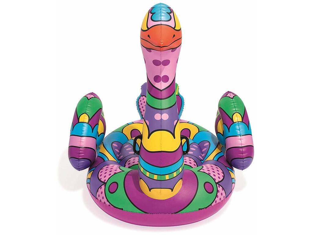 Flotteur d'Autruche avec Poignées Design POP 190x166 cm. Bestway 41117