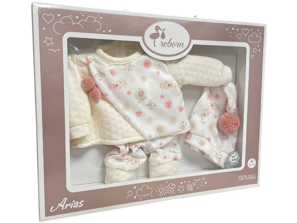 Abito per bambola Elegance 45 cm