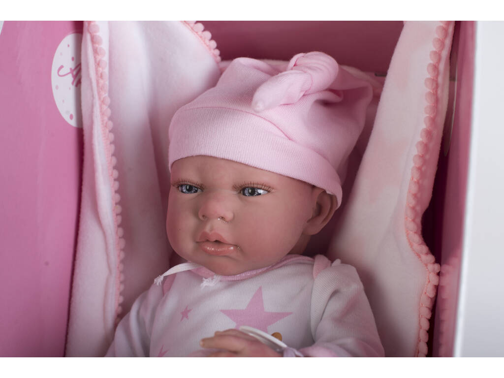 Bambola Reborn Gala 40 cm. Con Coperta Arias 98035