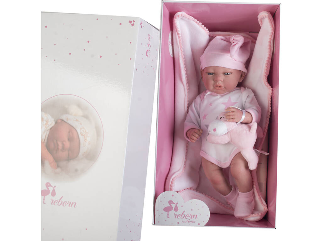 Bambola Reborn Gala 40 cm. Con Coperta Arias 98035